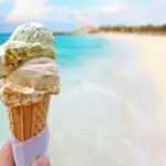 Glass på Bali