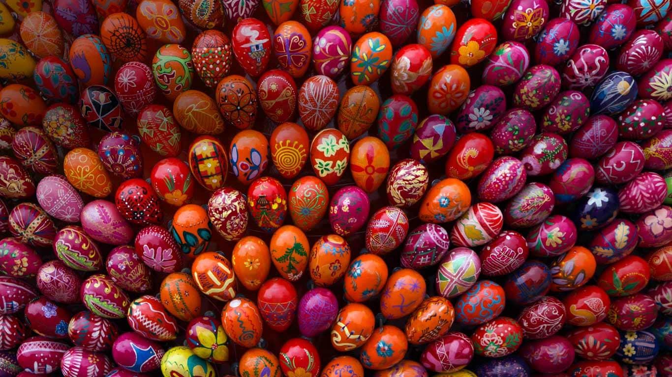 Måla ägg – inte bara till påsk