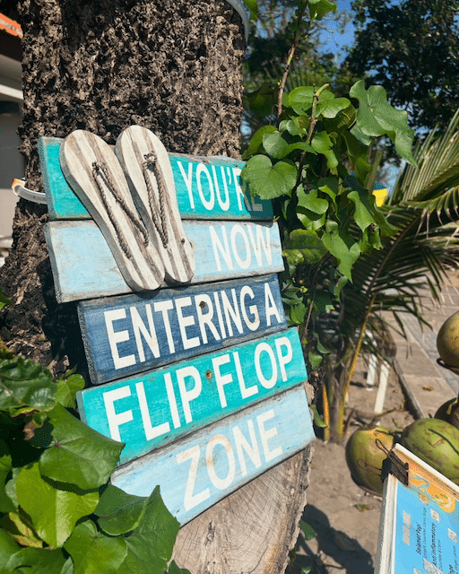 You are now entering a flip-flop zone