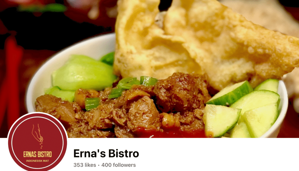 Ernas Bistro i Stockholm serverar autentisk indonesisk mat